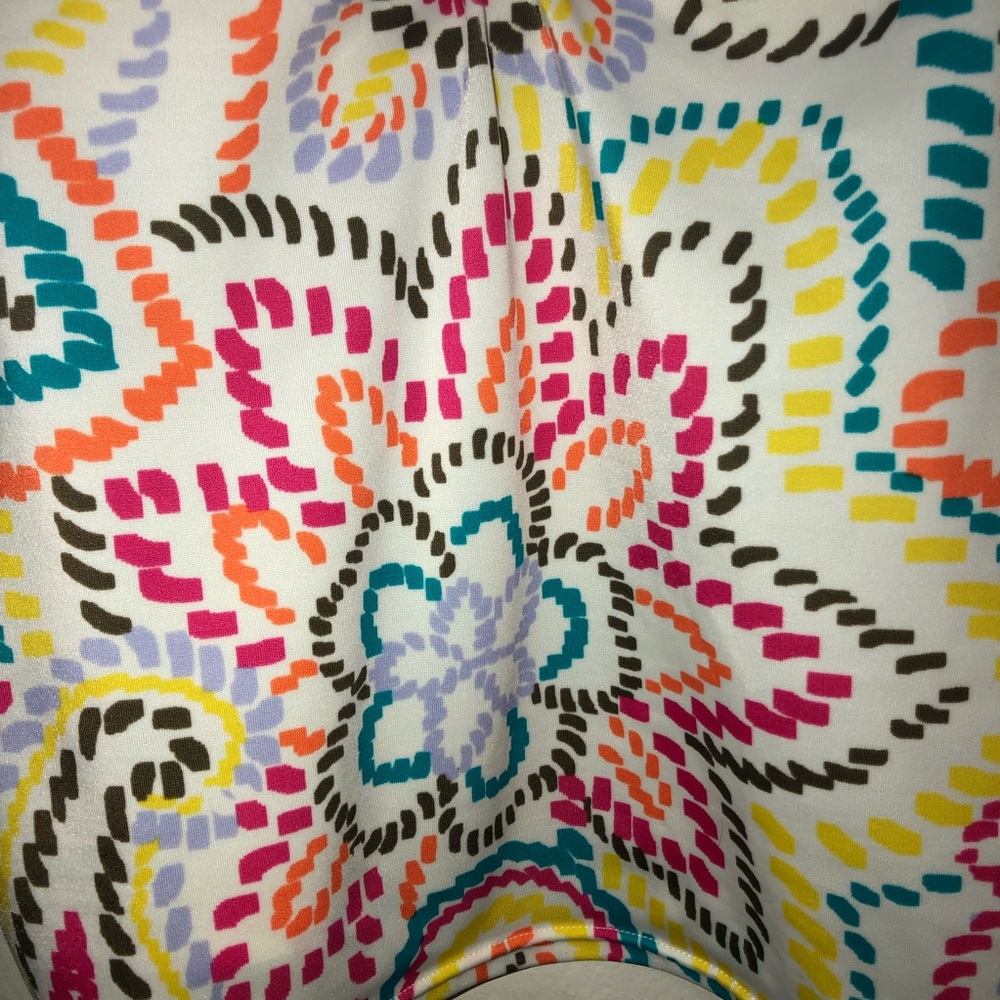Victoria’s Secret multi color padded underwire cup tankini Size 36C - Picture 8 of 12